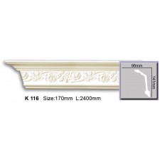 Карниз из полиуретана K 116